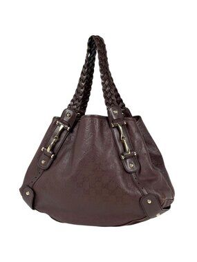 Gucci Guccissima Tote Horsebit Shi Marais the Brown